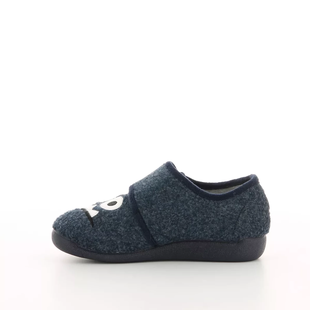 Image (4) de la chaussures Kmins - Pantoufles et Chaussons Bleu en Textile