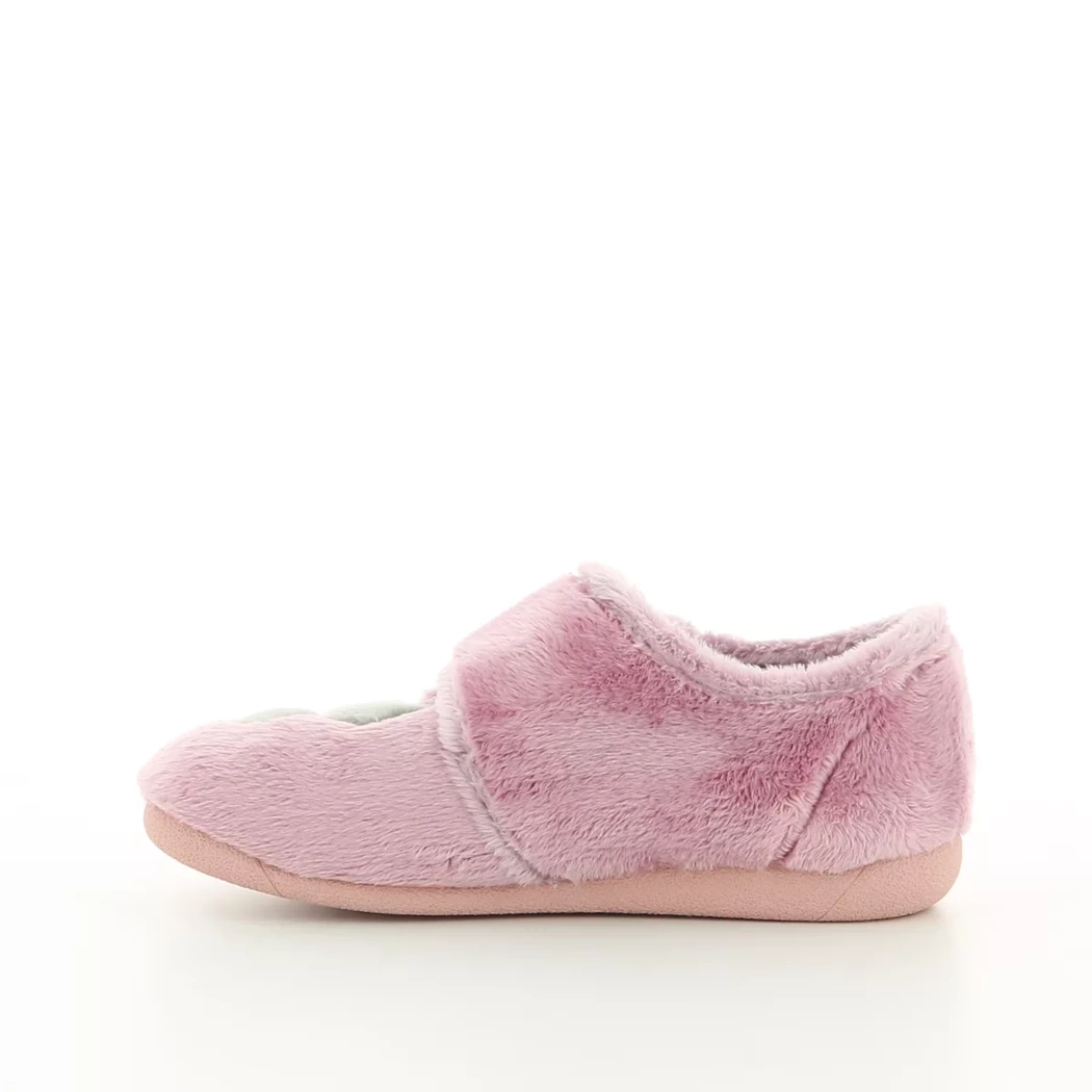 Image (4) de la chaussures Kmins - Pantoufles et Chaussons Rose en Textile