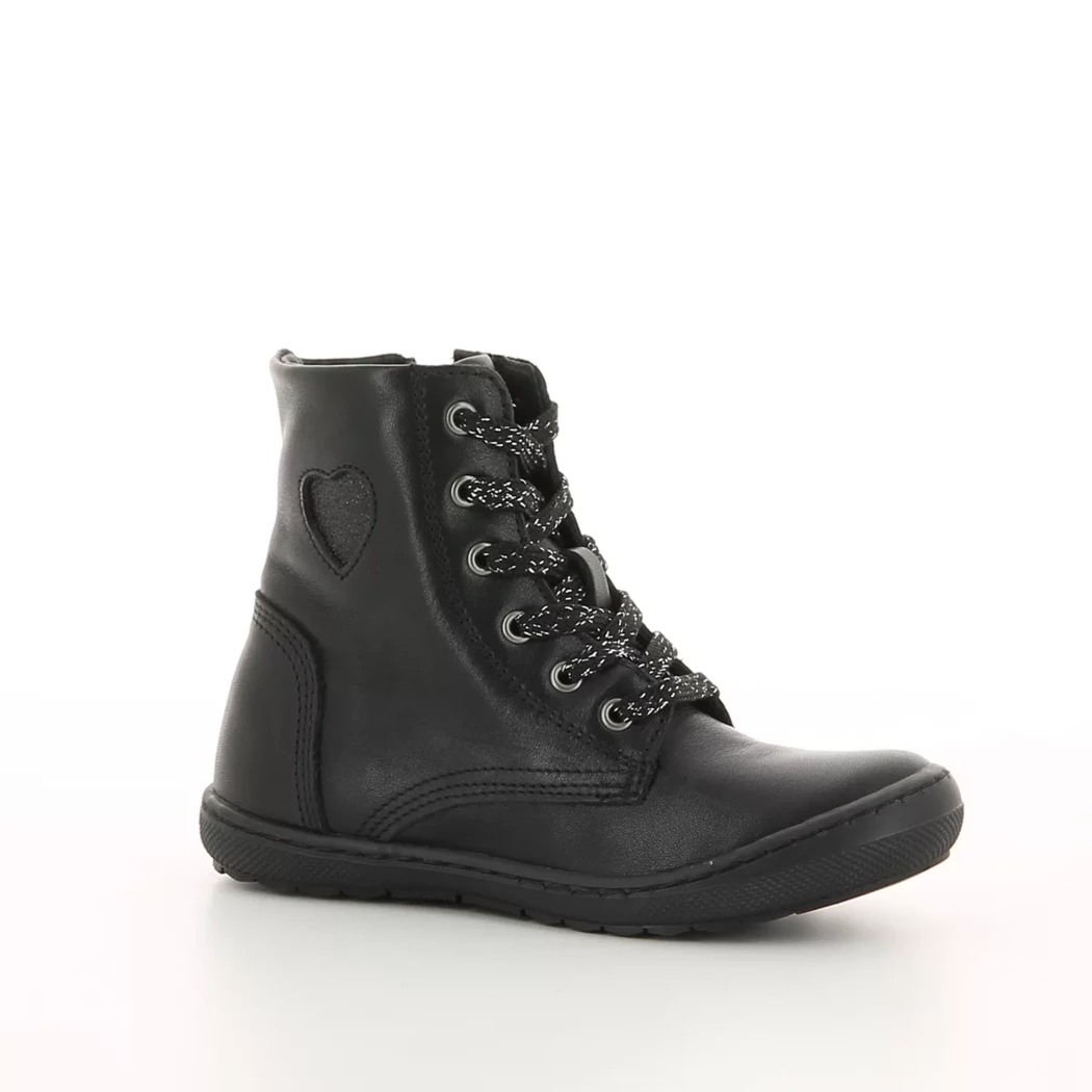 Image (1) de la chaussures Norvik - Bottines Noir en Cuir