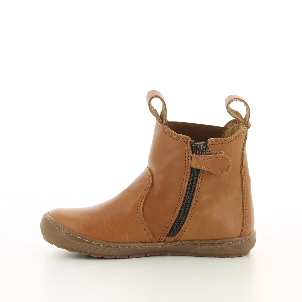 Image (4) de la chaussures Norvik - Boots Cuir naturel / Cognac en Cuir