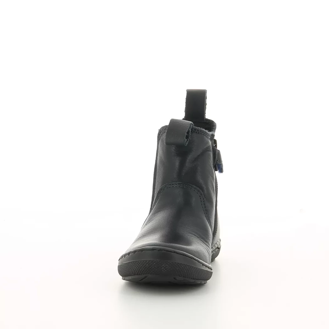 Image (5) de la chaussures Norvik - Boots Bleu en Cuir
