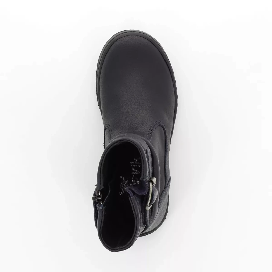 Image (6) de la chaussures Norvik - Boots Bleu en Cuir