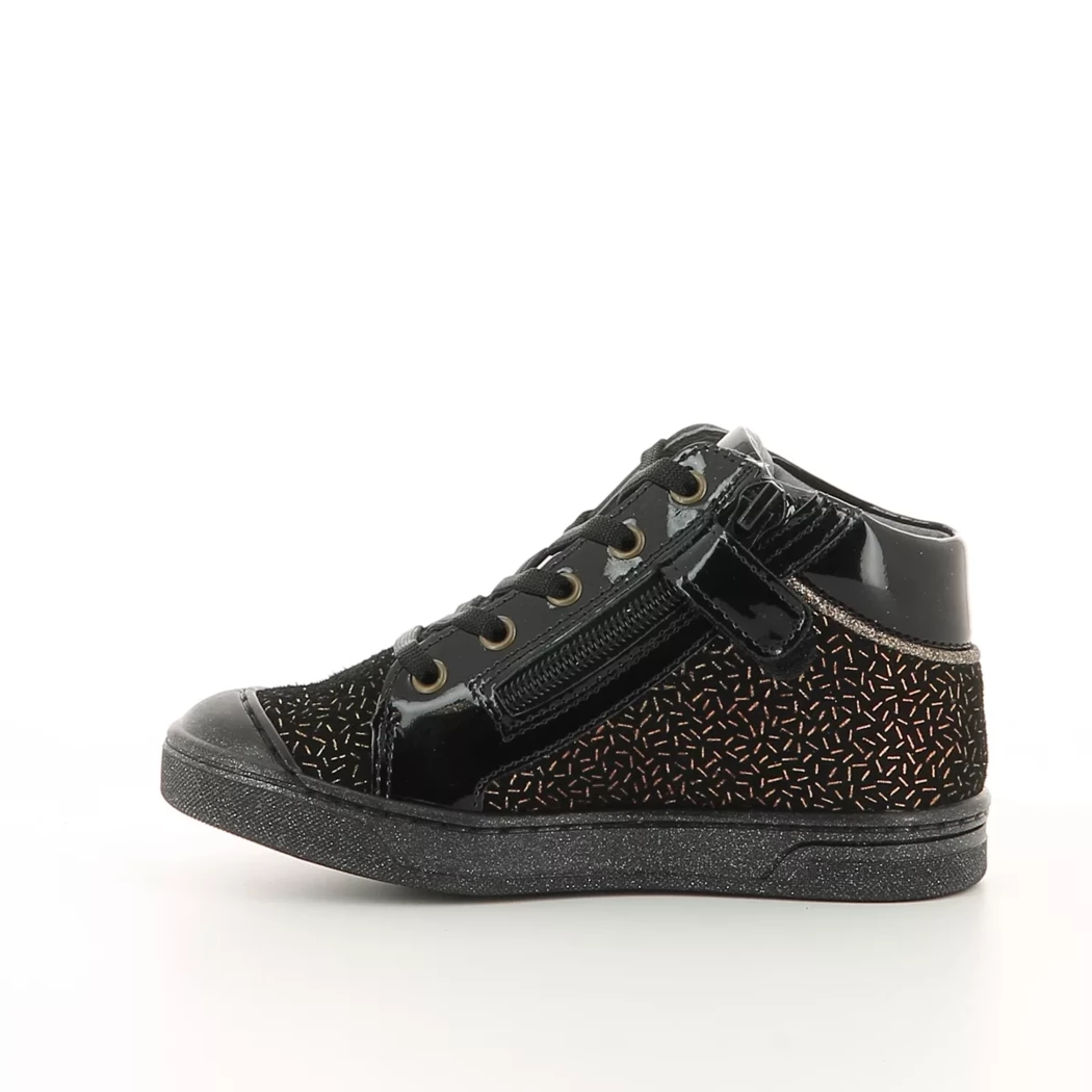 Image (4) de la chaussures Bellamy - Bottines Noir en Cuir nubuck