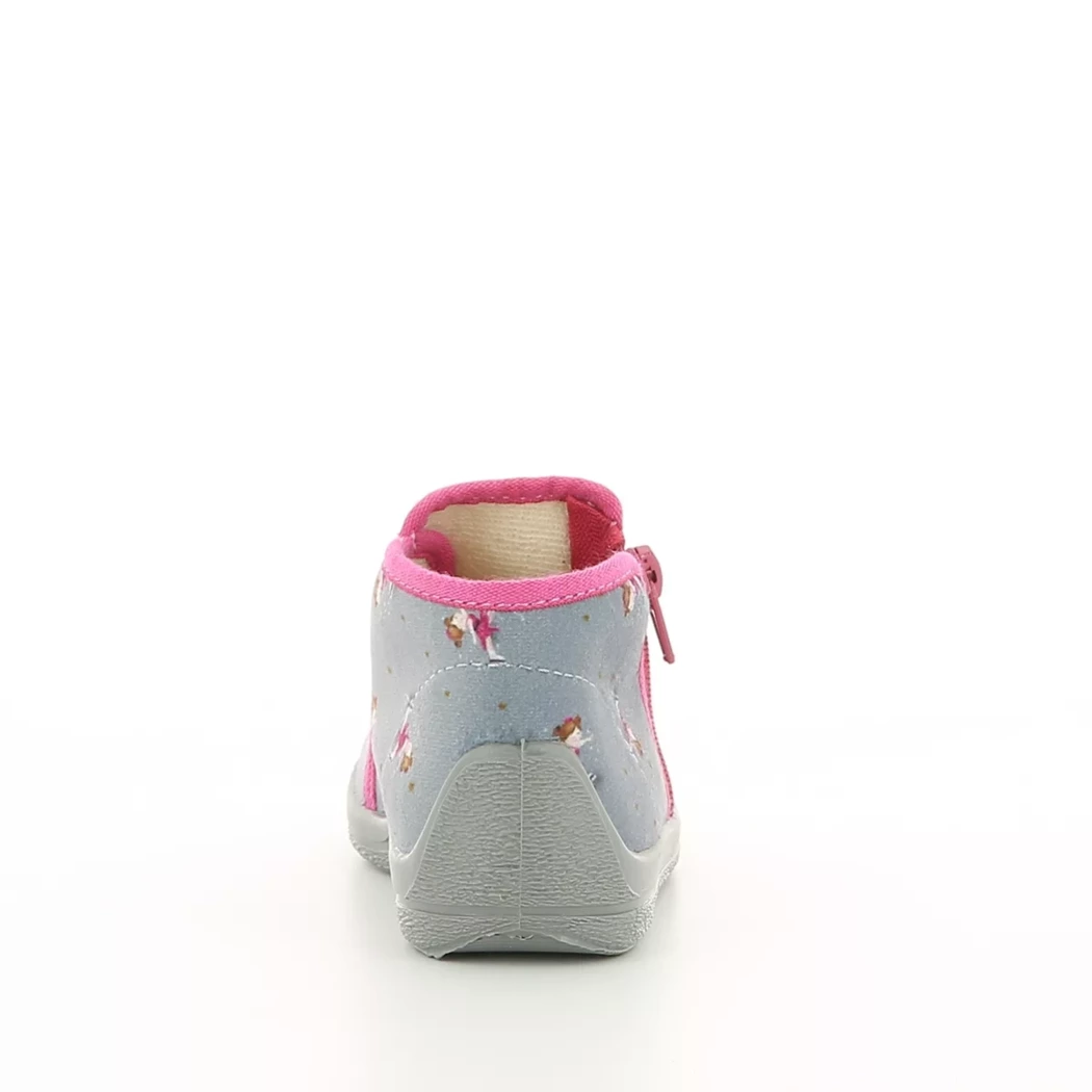 Image (3) de la chaussures Bellamy - Pantoufles et Chaussons Gris en Textile