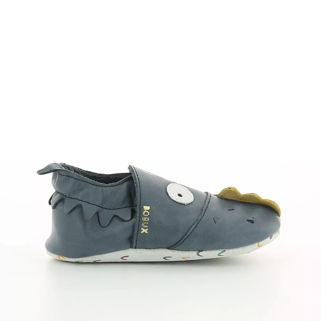 Image (2) de la chaussures Bobux - Chaussons bébé Bleu en Cuir