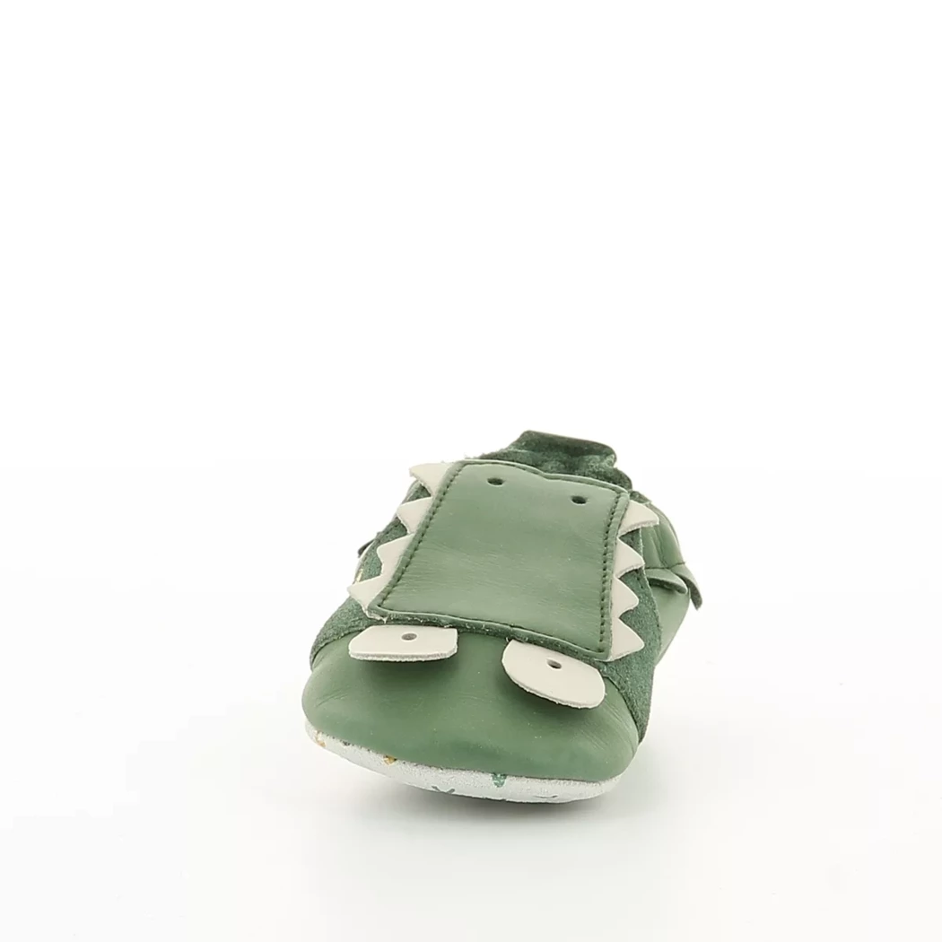 Image (5) de la chaussures Bobux - Chaussons bébé Vert en Cuir