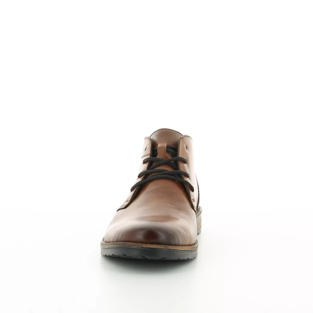Image (5) de la chaussures Rieker - Bottines Cuir naturel / Cognac en Cuir