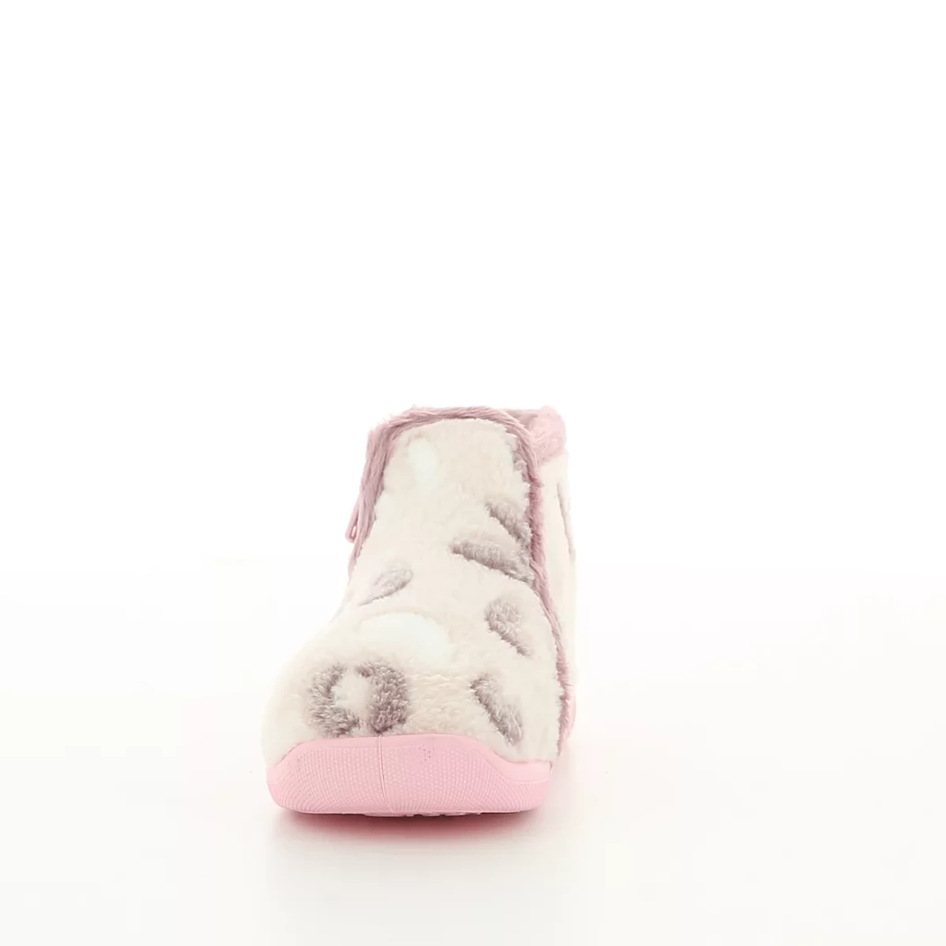 Image (5) de la chaussures Tooti - Pantoufles et Chaussons Rose en Textile