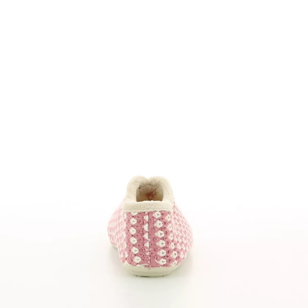 Image (3) de la chaussures Nortenas - Pantoufles et Chaussons Rose en Textile