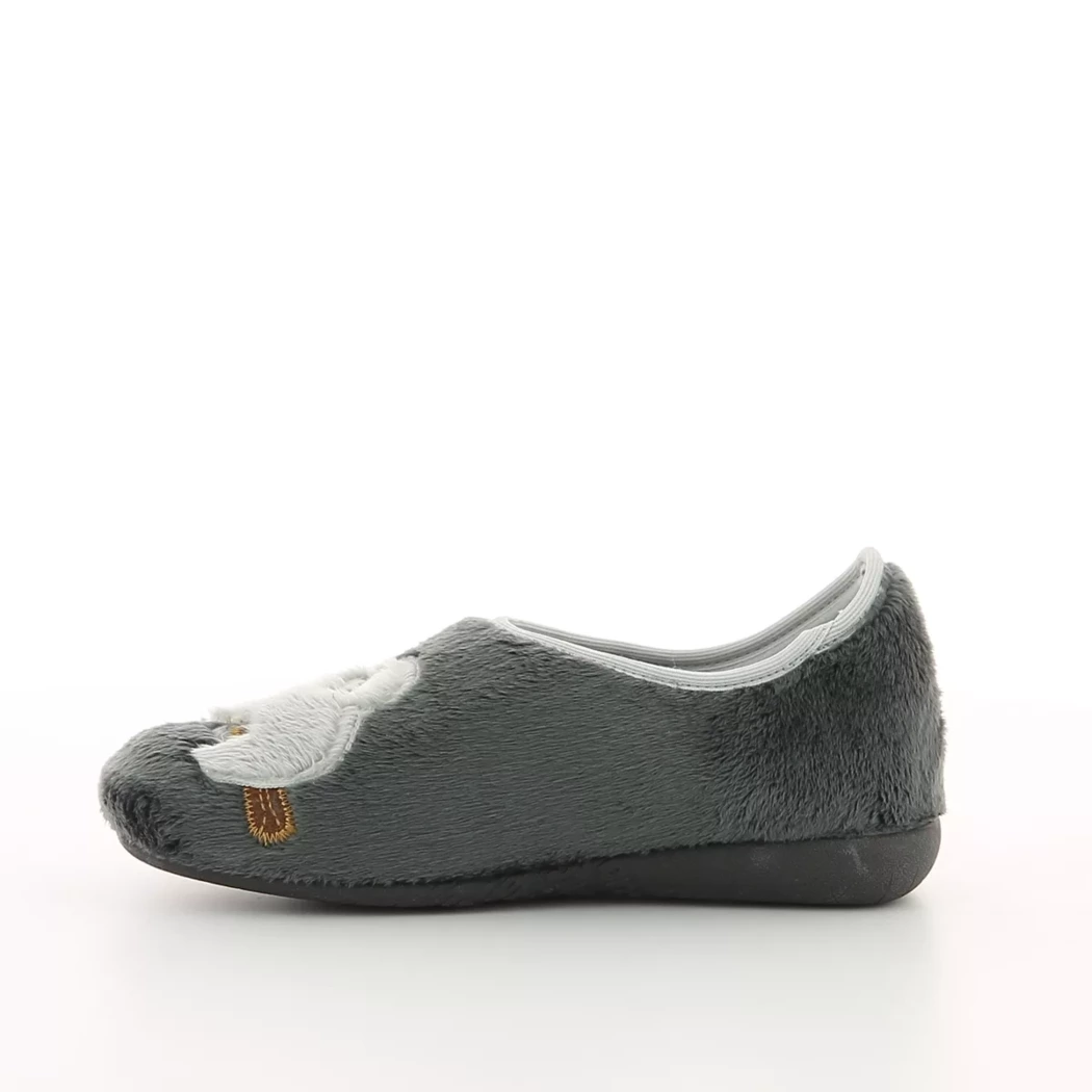 Image (4) de la chaussures Vulladi - Pantoufles et Chaussons Gris en Textile
