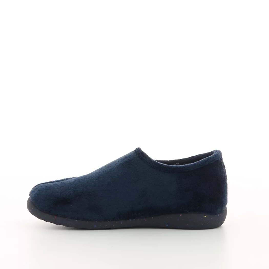 Image (4) de la chaussures Garzon - Pantoufles et Chaussons Bleu en Textile