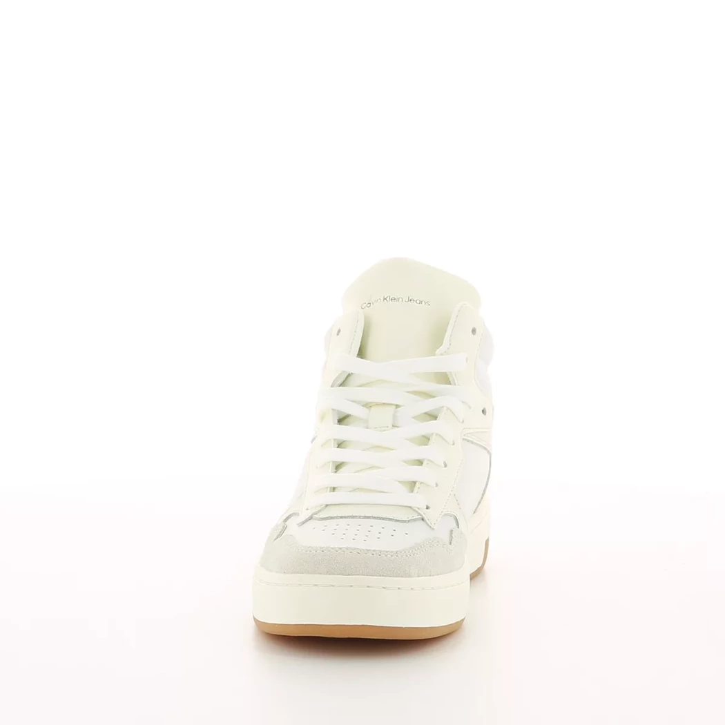 Image (5) de la chaussures Calvin Klein - Baskets Beige en Cuir synthétique