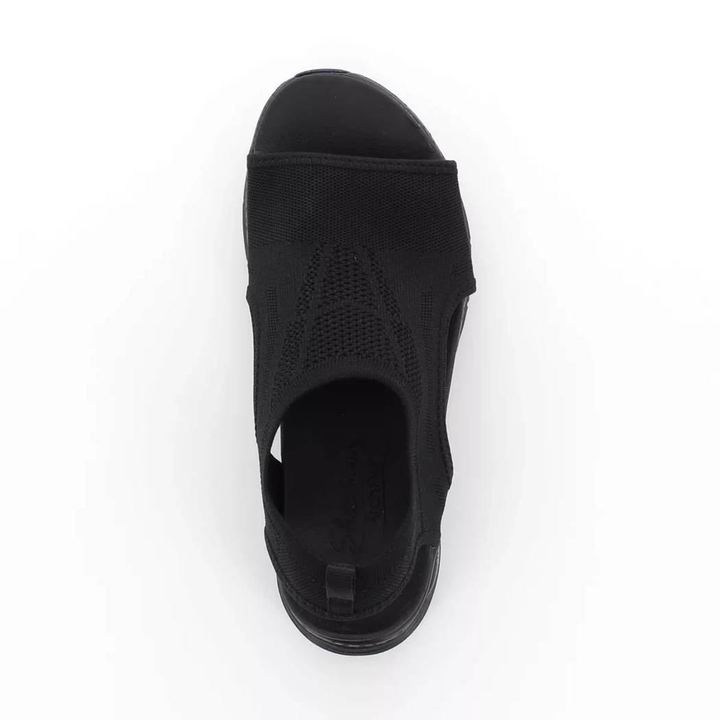 Image (6) de la chaussures Skechers - Sandales et Nu-Pieds Noir en Nylon