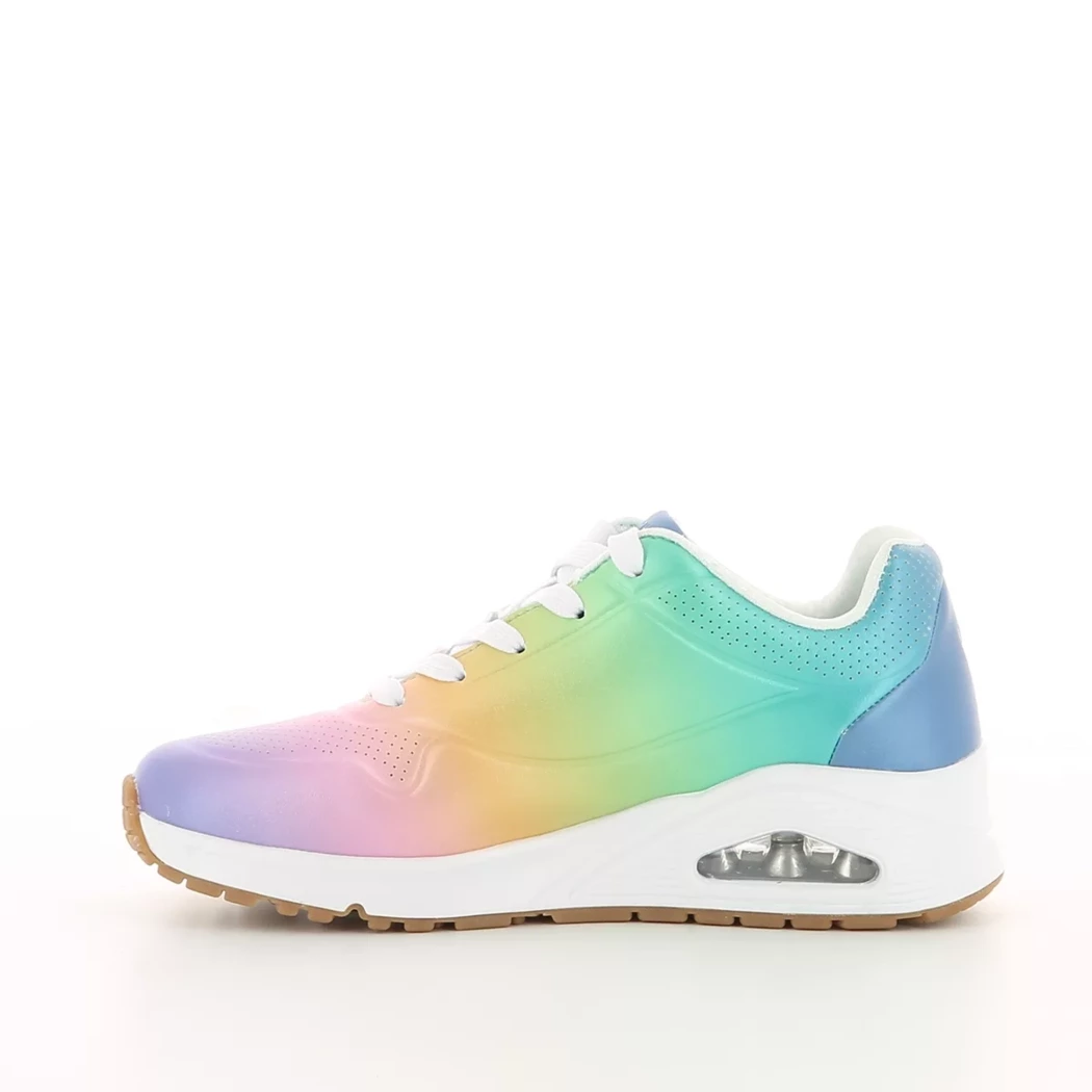 Image (4) de la chaussures Skechers - Baskets Multicolore en Cuir synthétique