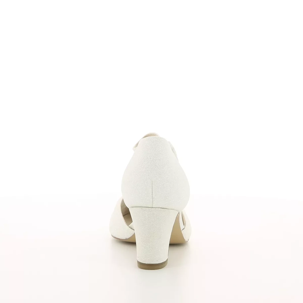 Image (3) de la chaussures Tamaris - Escarpins Blanc en Textile