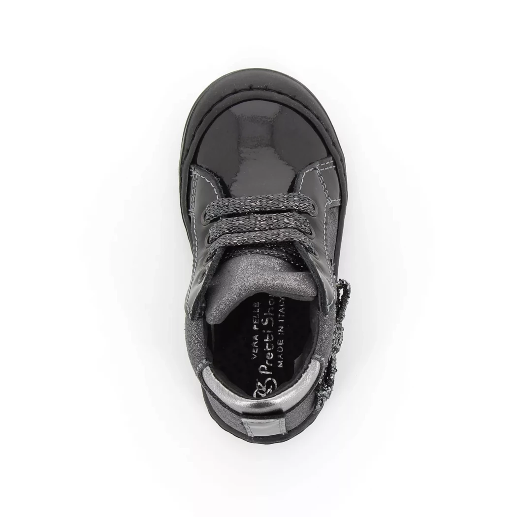 Image (6) de la chaussures Gazzoli - Bottines Gris en Cuir vernis