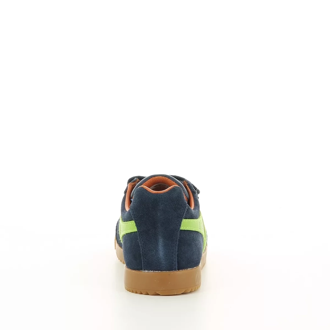 Image (3) de la chaussures Gola - Baskets Bleu en Cuir nubuck