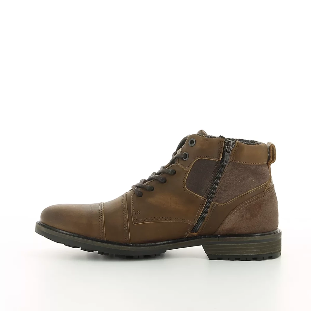 Image (4) de la chaussures Bull Boxer - Bottines Cuir naturel / Cognac en Cuir