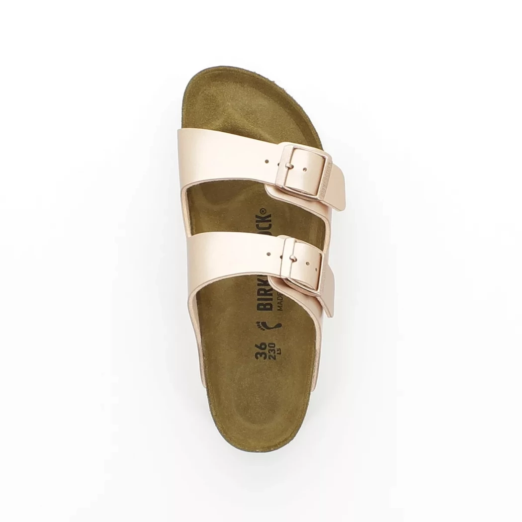 Image (6) de la chaussures Birkenstock - Mules et Sabots Rose en Cuir synthétique