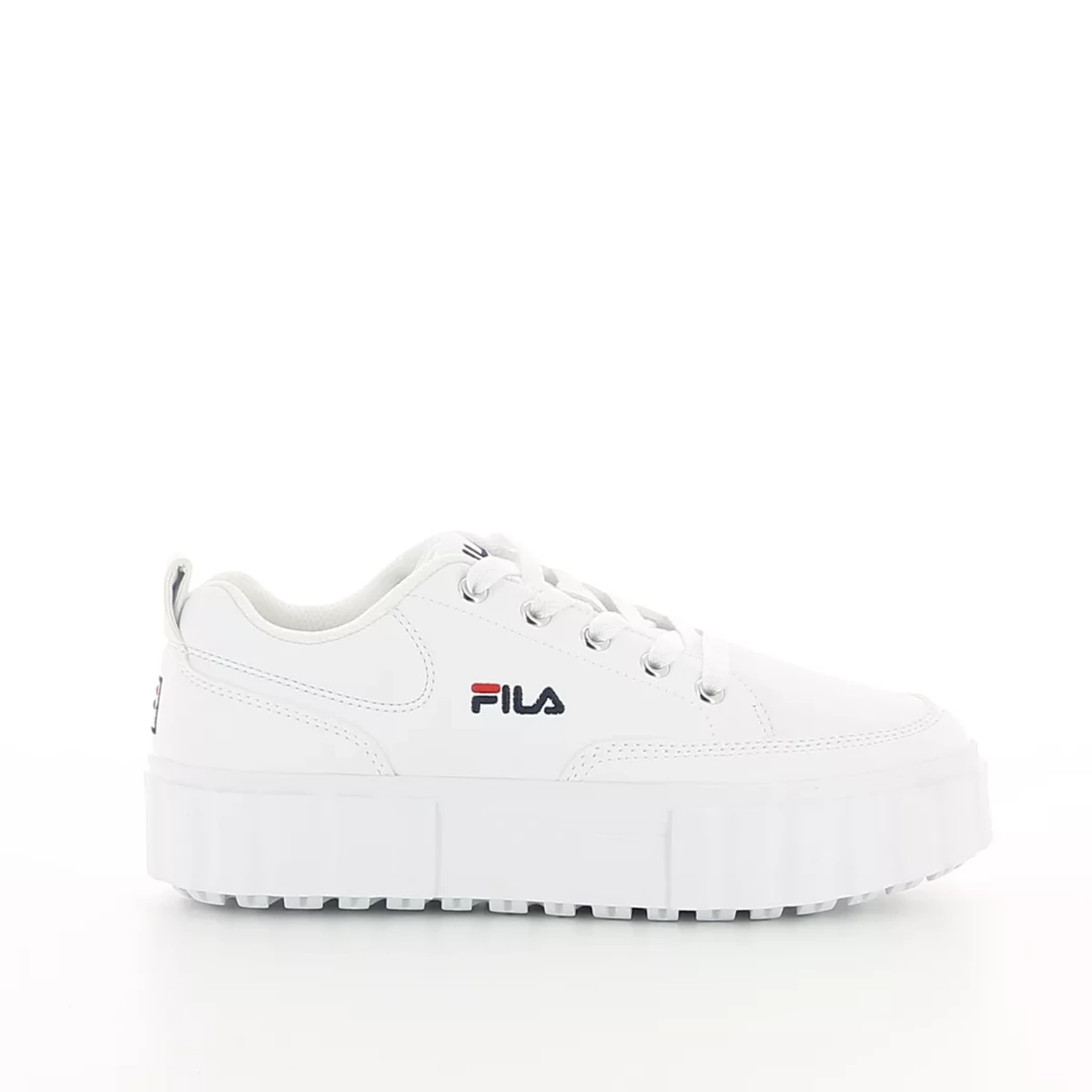 Image (2) de la chaussures Fila - Baskets Blanc en Cuir synthétique