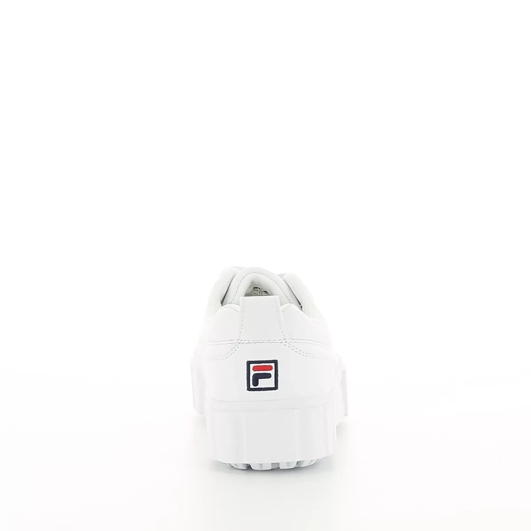 Image (3) de la chaussures Fila - Baskets Blanc en Cuir synthétique