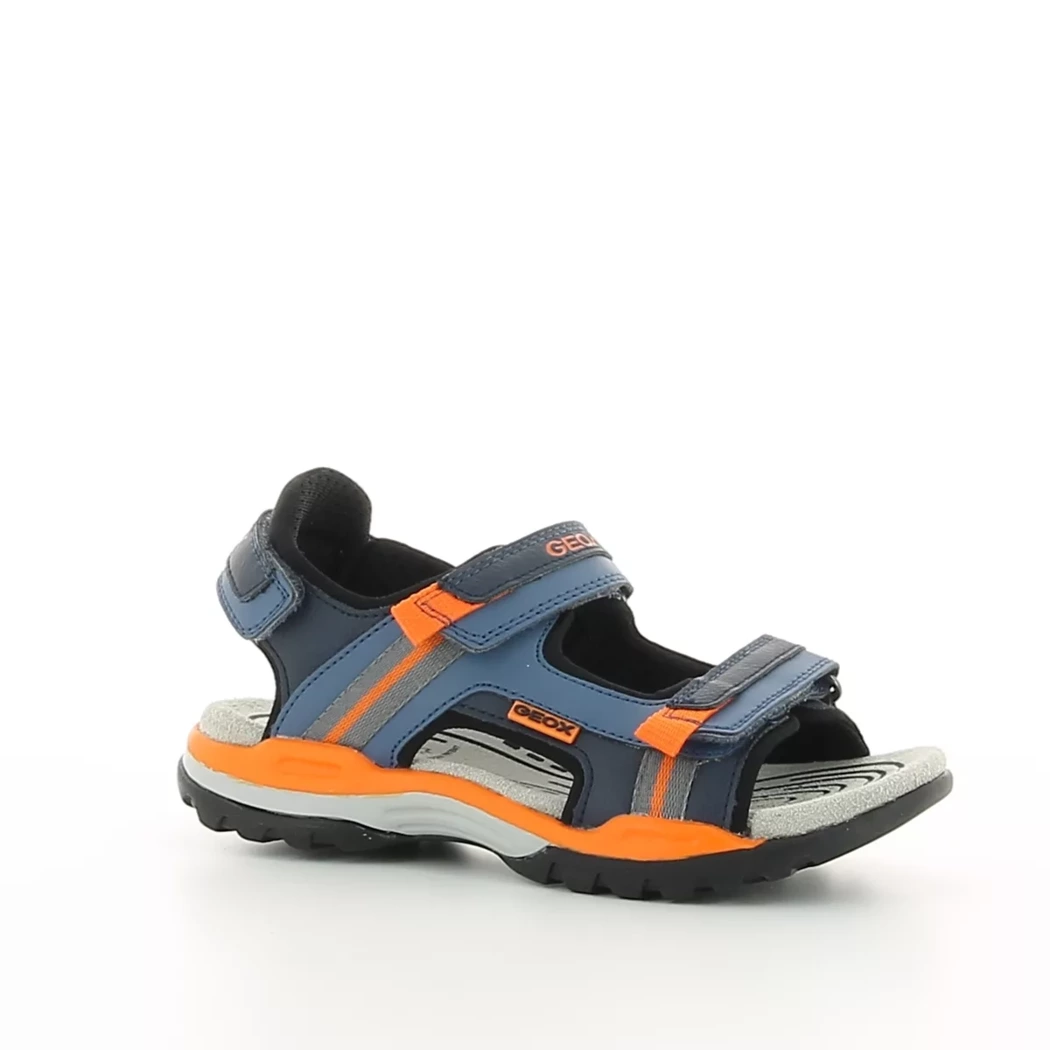 Image (1) de la chaussures Geox - Sandales et Nu-Pieds Bleu en Cuir synthétique