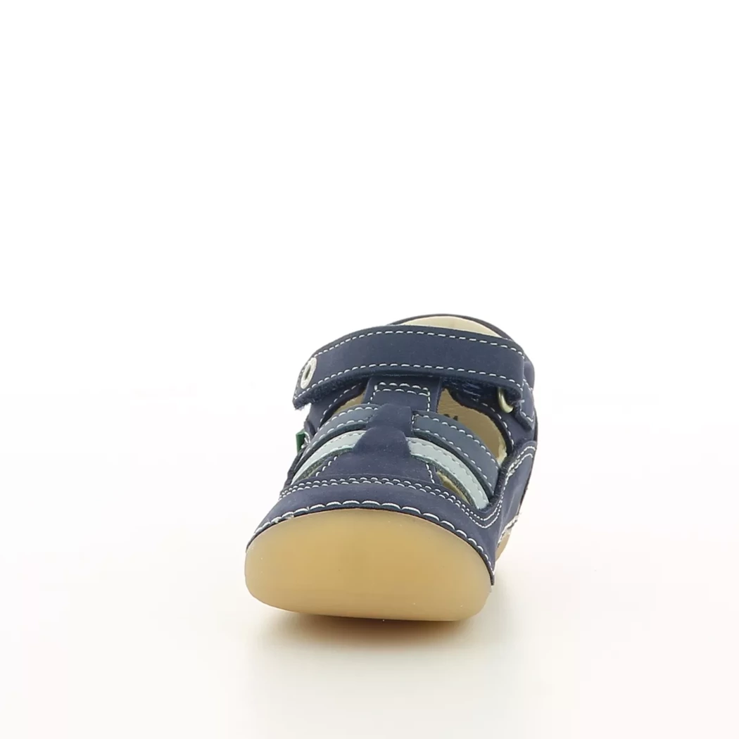 Image (5) de la chaussures Kickers - Bottines ouvertes Bleu en Cuir nubuck