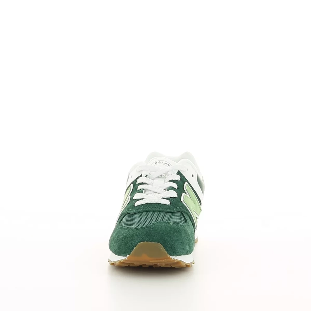 Image (5) de la chaussures New Balance - Baskets Vert en Cuir synthétique