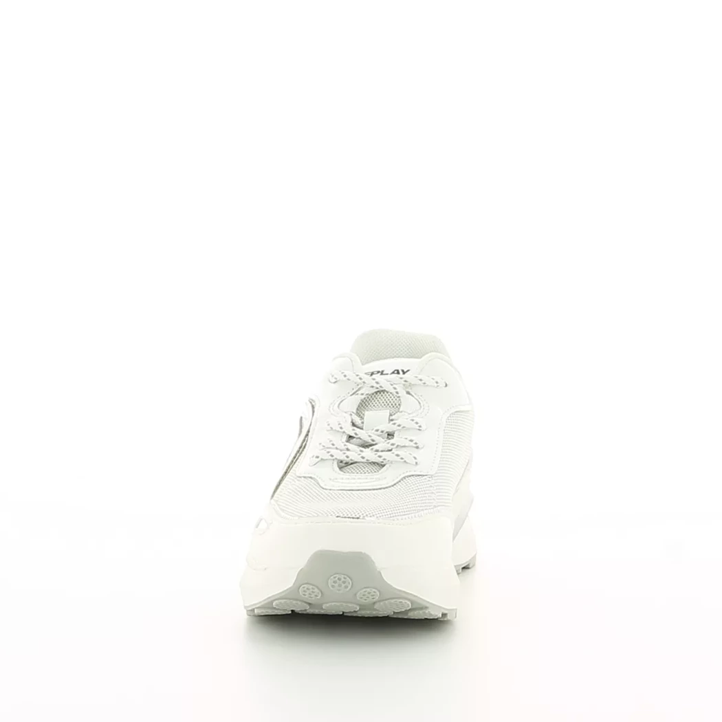 Image (5) de la chaussures Replay - Baskets Blanc en Cuir synthétique