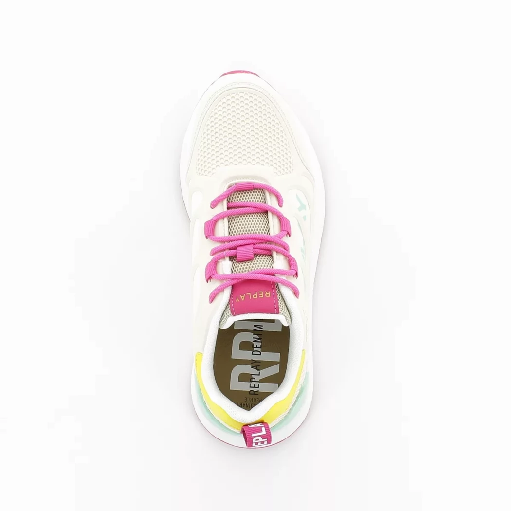 Image (6) de la chaussures Replay - Baskets Blanc en Multi-Matières