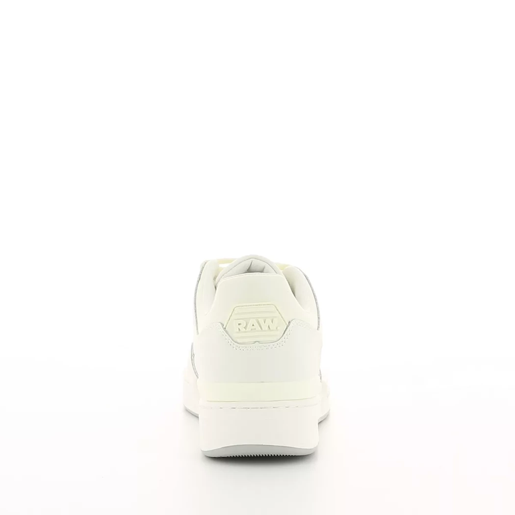 Image (3) de la chaussures G-Star - Baskets Blanc en Cuir