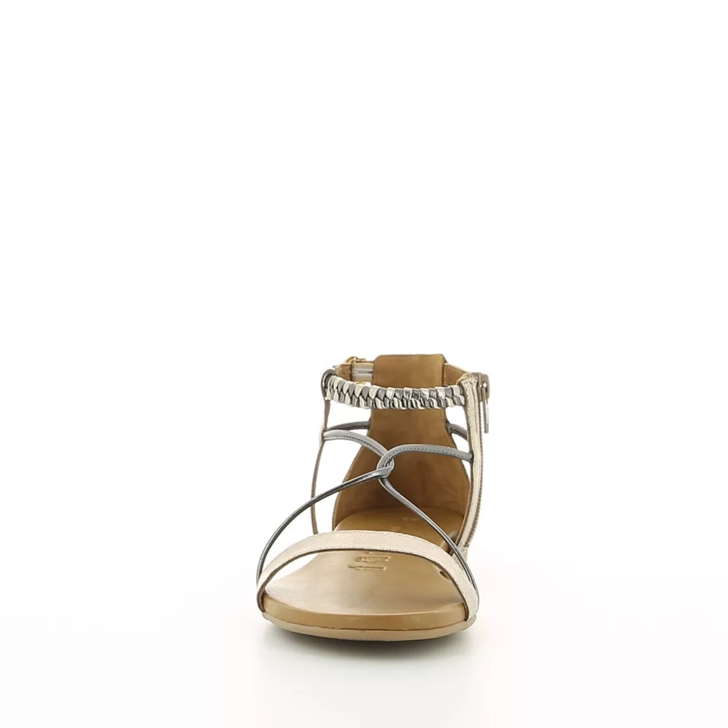 Image (5) de la chaussures Tamaris - Sandales et Nu-Pieds Or / Bronze / Platine en Cuir