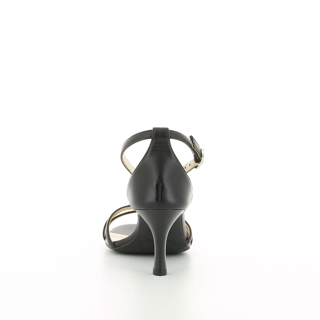 Image (3) de la chaussures Nero Giardini - Sandales et Nu-Pieds Noir en Cuir