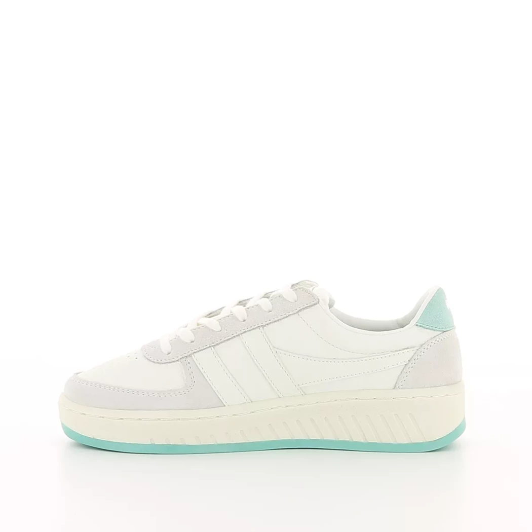 Image (4) de la chaussures Gola - Baskets Blanc en Cuir