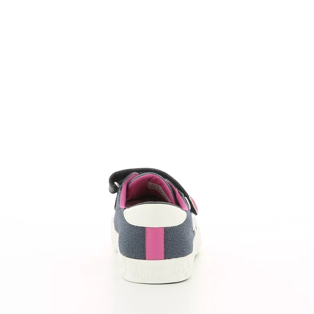Image (3) de la chaussures Geox - Baskets Bleu en Textile