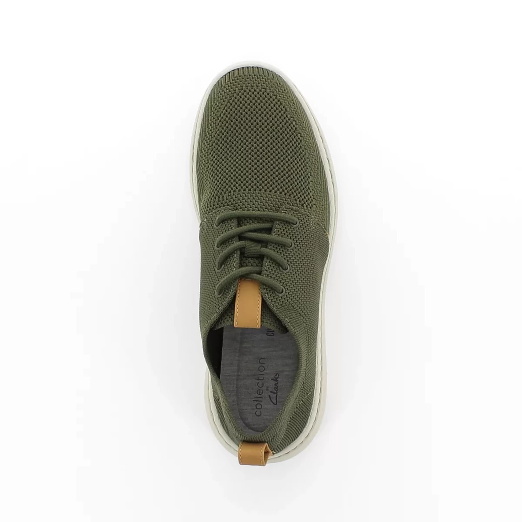 Image (6) de la chaussures Clarks - Chaussures à lacets Vert en Textile