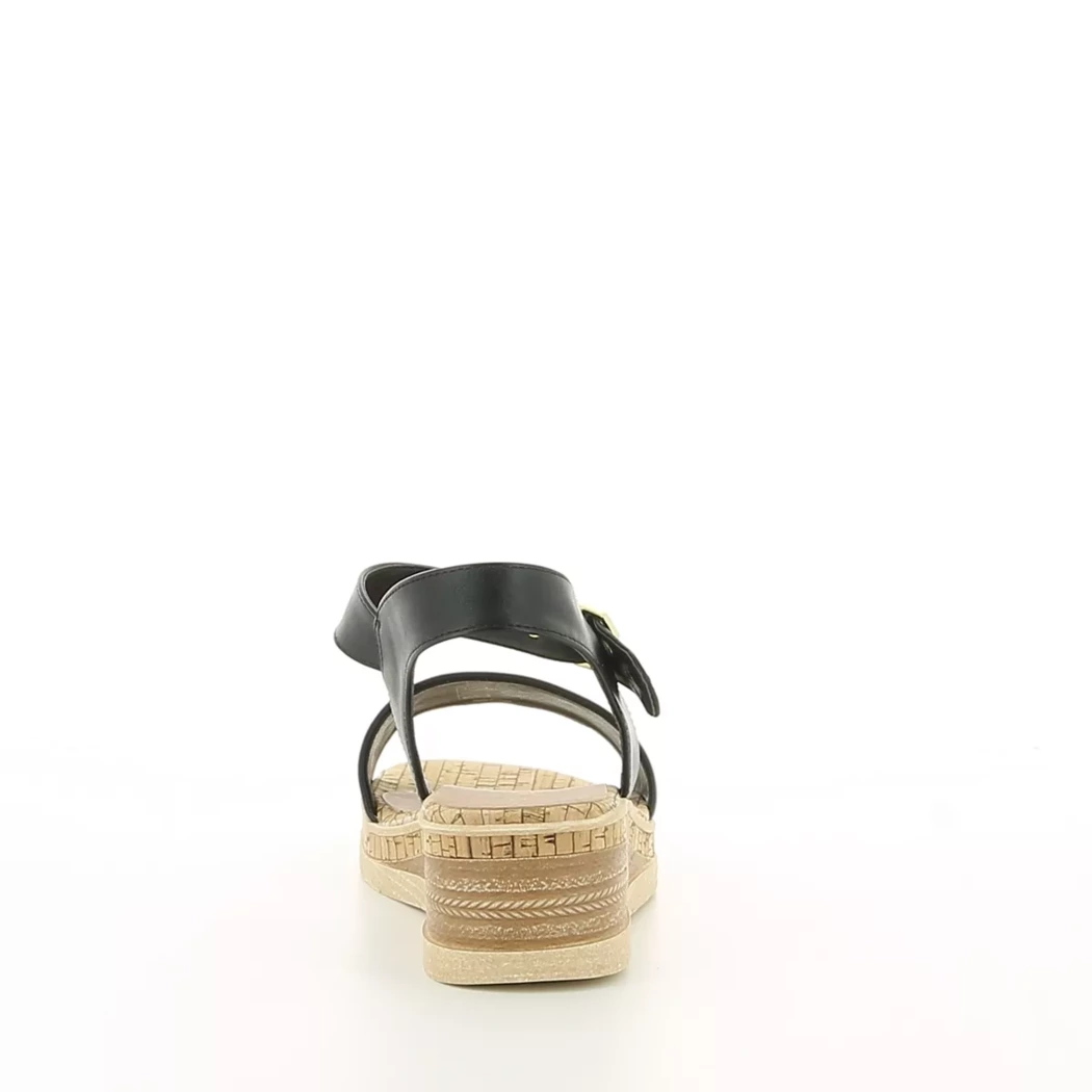 Image (3) de la chaussures Jane Klain - Sandales et Nu-Pieds Noir en Cuir synthétique