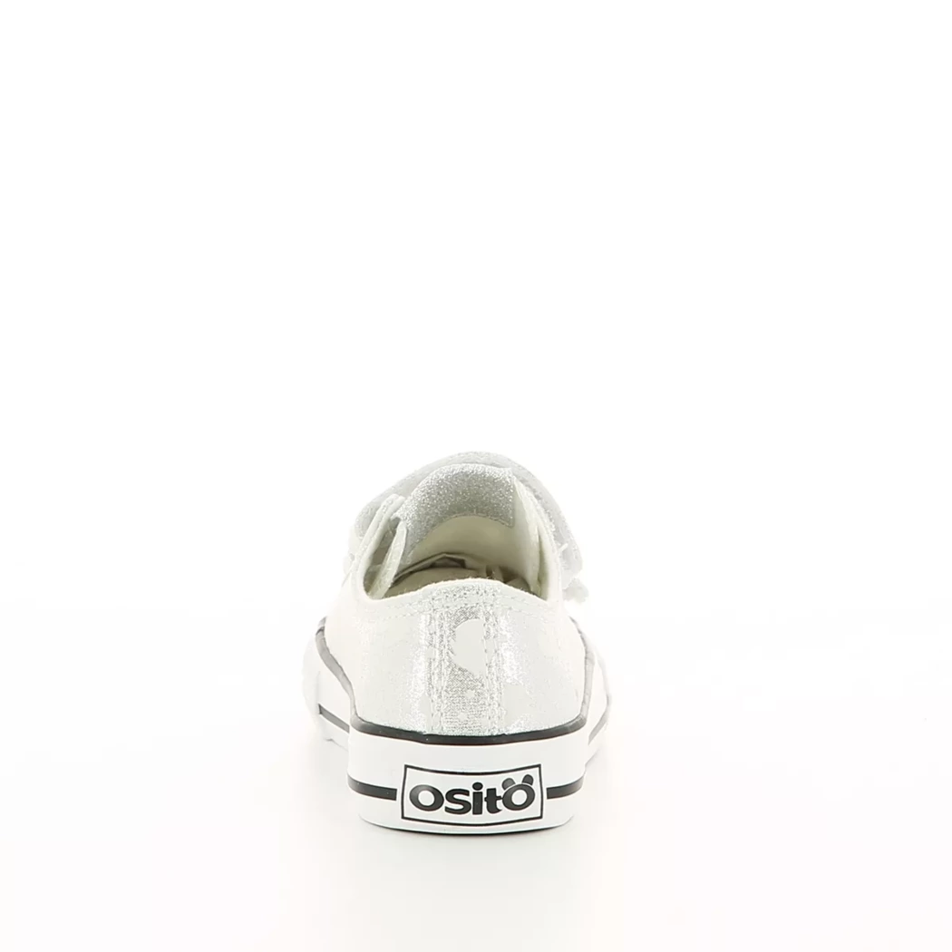 Image (3) de la chaussures Osito - Baskets Argent en Cuir synthétique