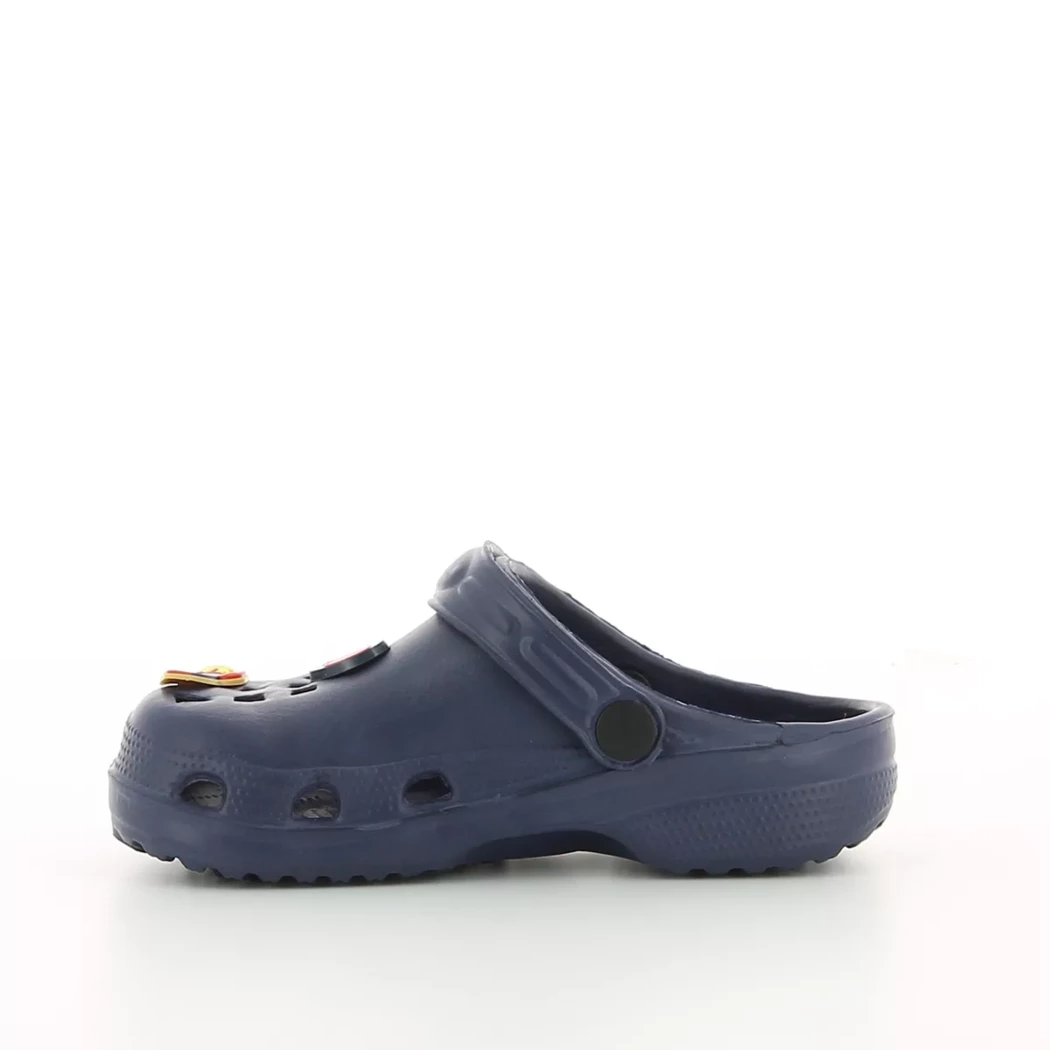 Image (4) de la chaussures BBS - Mules et Sabots Bleu en Caoutchouc