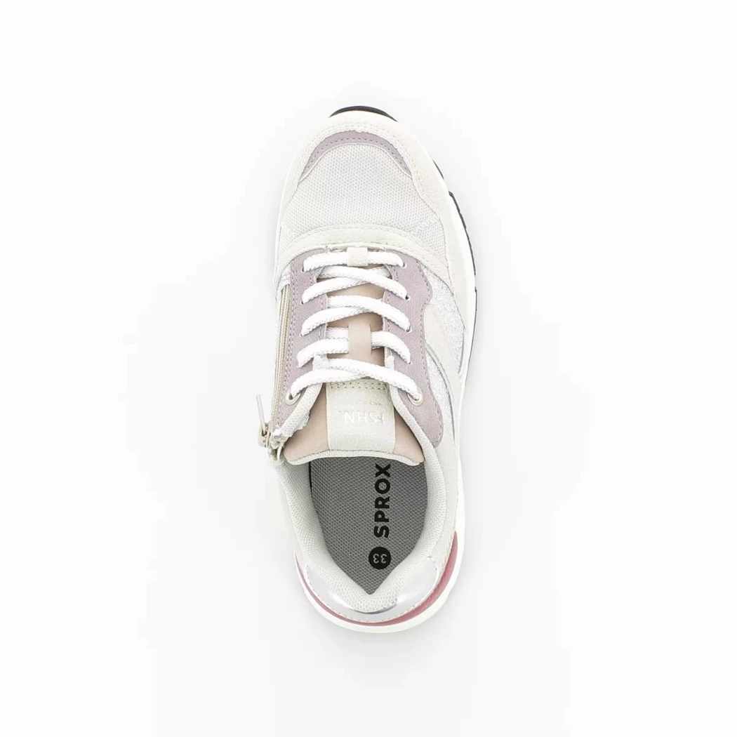 Image (6) de la chaussures Sprox - Baskets Blanc en Cuir synthétique