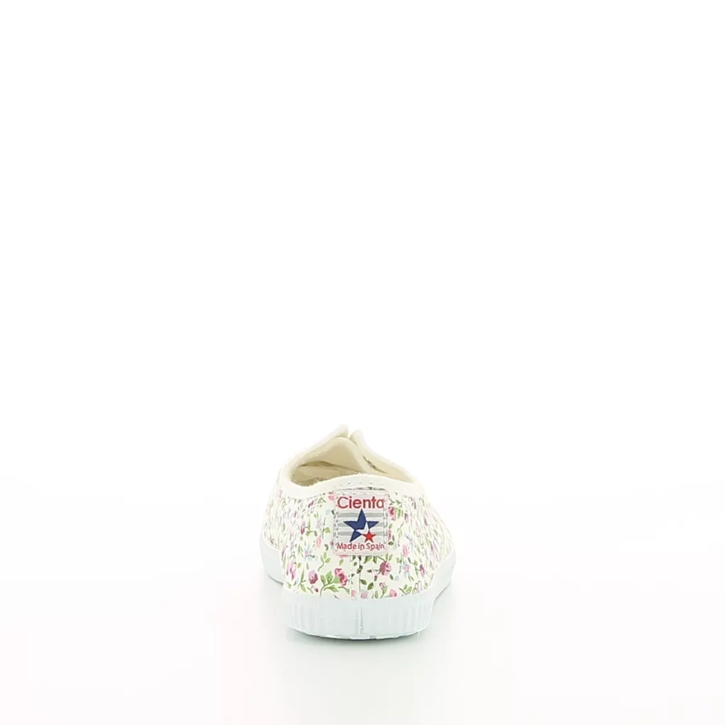 Image (3) de la chaussures Cienta - Baskets Blanc en Textile