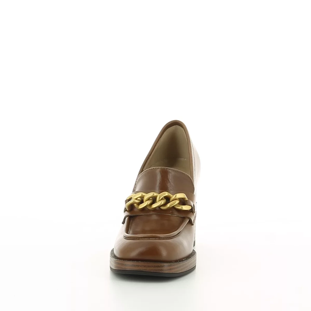 Image (5) de la chaussures Nero Giardini - Mocassins Cuir naturel / Cognac en Cuir