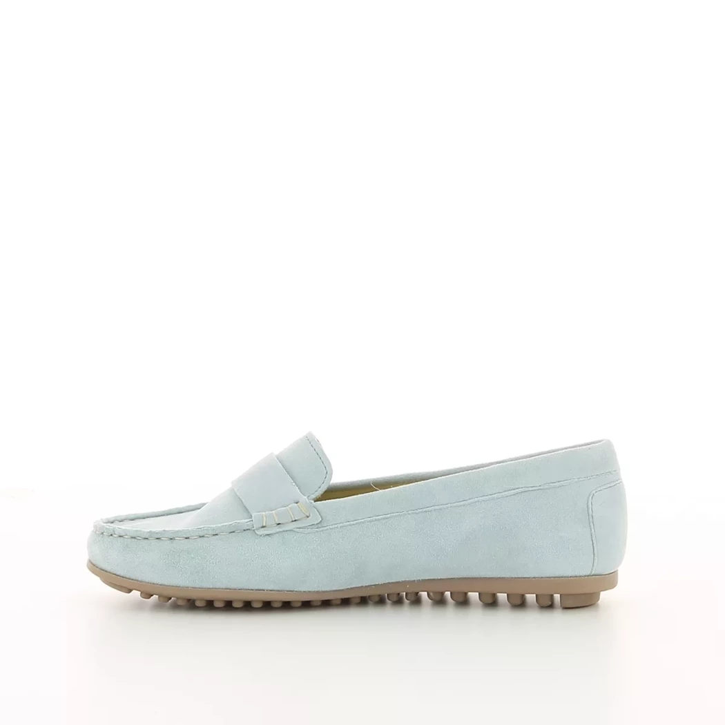 Image (4) de la chaussures Riverwoods - Mocassins Bleu en Cuir nubuck