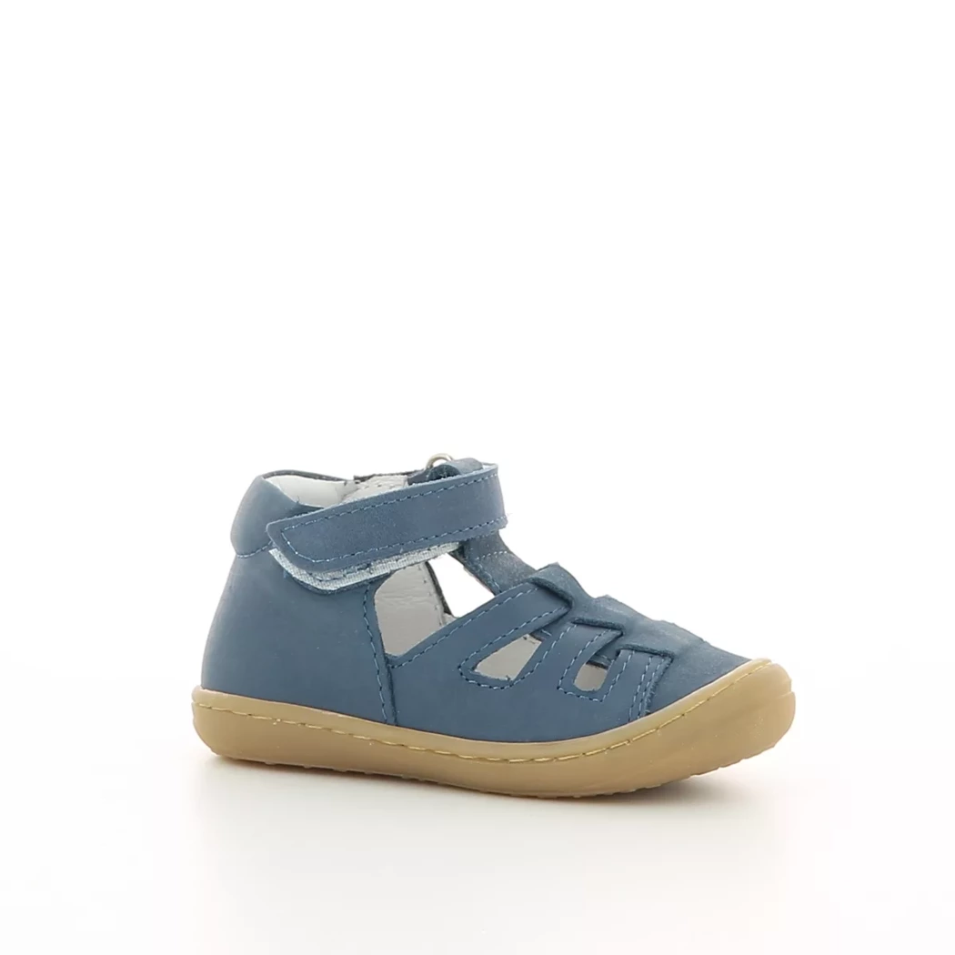 Image (1) de la chaussures Bellamy - Bottines ouvertes Bleu en Cuir