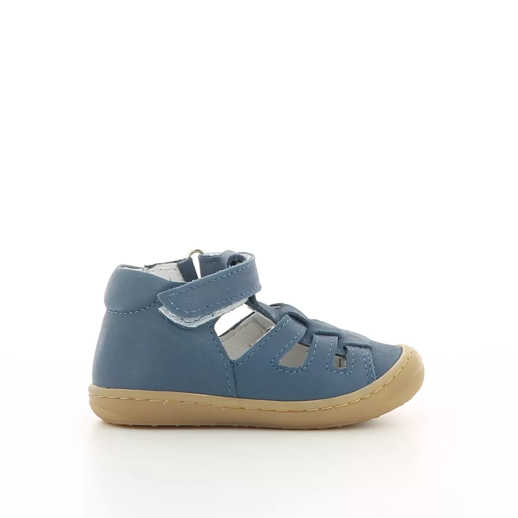Image (2) de la chaussures Bellamy - Bottines ouvertes Bleu en Cuir