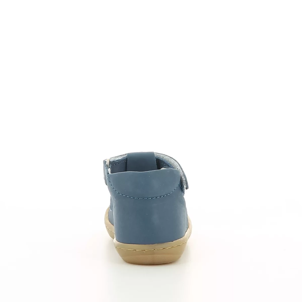 Image (3) de la chaussures Bellamy - Bottines ouvertes Bleu en Cuir
