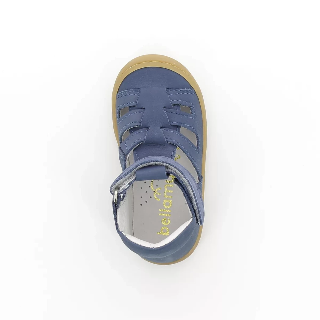 Image (6) de la chaussures Bellamy - Bottines ouvertes Bleu en Cuir