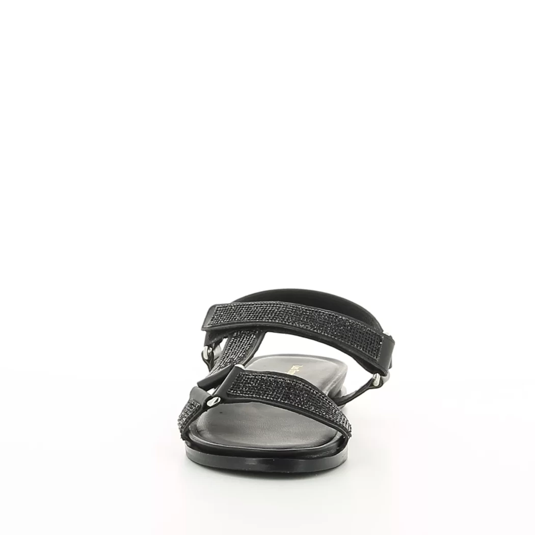 Image (5) de la chaussures Les Tropeziennes - Sandales et Nu-Pieds Noir en Cuir synthétique