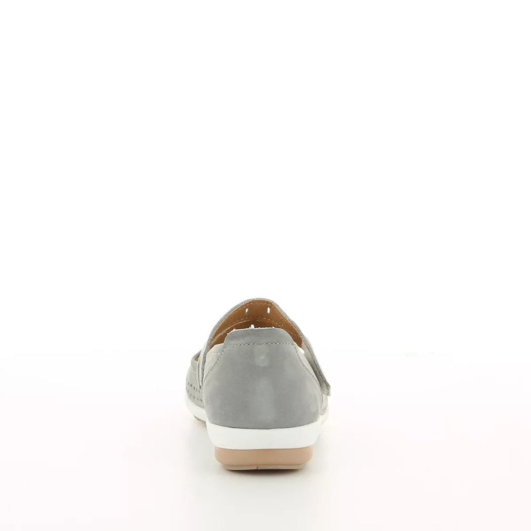 Image (3) de la chaussures Sens - Ballerines Gris en Cuir nubuck