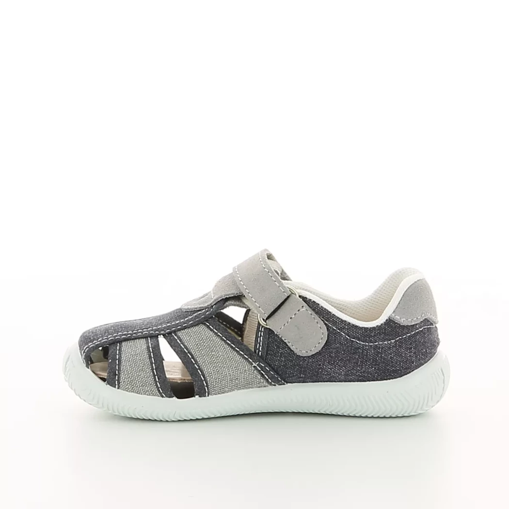 Image (4) de la chaussures Kmins - Sandales et Nu-Pieds Bleu en Textile